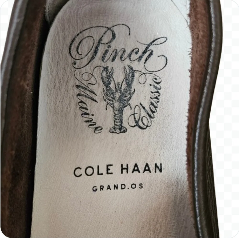 Cole Haan Brown Leather Preppy Penny Loafers Sz 10.5